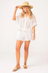 PQ Swim Water Lily Linen Top